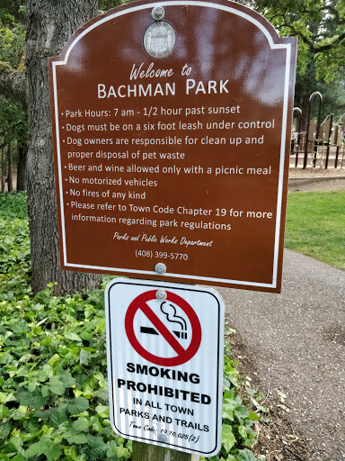 Park «Bachman Park», reviews and photos, 500 Bachman Ave, Los Gatos, CA 95030, USA