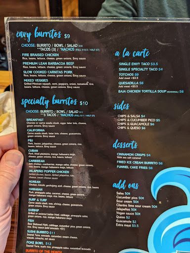 Burrito Restaurant «Burrito Envy & Tequila Bar», reviews and photos, 6113 N Maple St, Omaha, NE 68104, USA