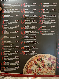 Pizza toon’s à Niederbronn-les-Bains carte