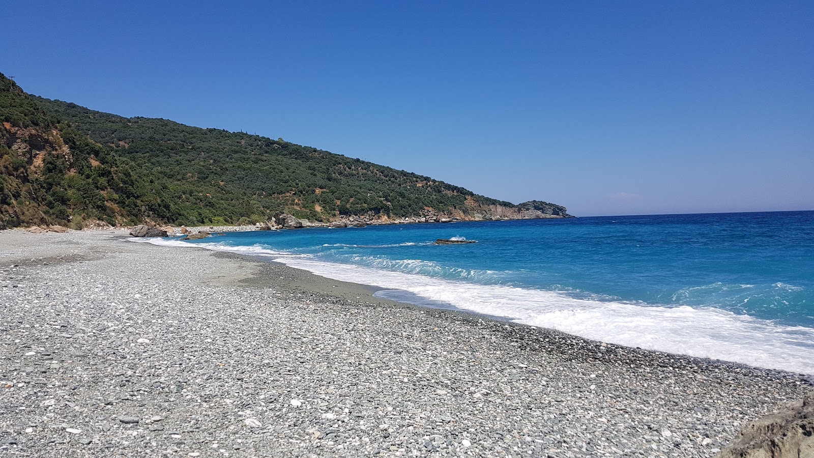 Foto de Pantazi Ammos beach área selvagem