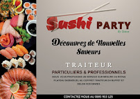 Restaurant de sushis Sushi Party By steve à Saint-Denis (le menu)
