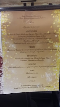 La Solita Solfa Pizzeria Ristorante à Moncalieri carte