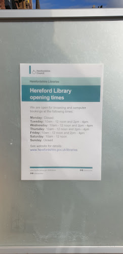 Reviews of Hereford Library in Hereford - Shop