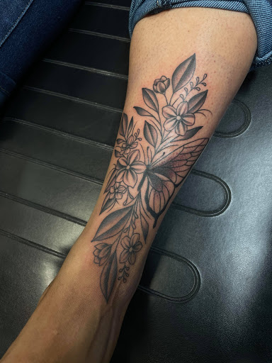 Explore connect tattoo ideas, creative tattoo ideas in Cordova, available at The Rook x Raven Tattoo Creative