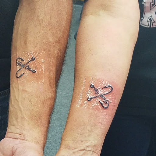 Explore horror half sleeve tattoo ideas, creative tattoo ideas in Puyallup, available at Underworld Ink