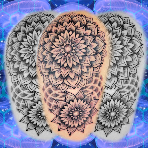 Explore male family tattoo ideas, creative tattoo ideas in Islamorada, available at Jellyfish Daydreams LLC