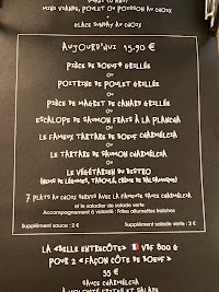 Carte du Bistro Régent Albi à Albi