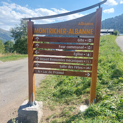 signalétique à Montricher-Albanne