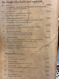 Menu du Bacchus Keller Griechisches Restaurant à Taucha