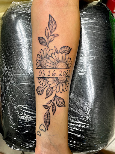 Explore lightning bolt tattoo ideas, creative tattoo ideas in Gadsden, available at Zekez Inkz Tattoos & Piercings