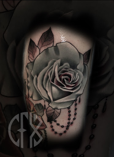 Explore willow tattoo ideas, creative tattoo ideas in Addison, available at Cat Tattoo