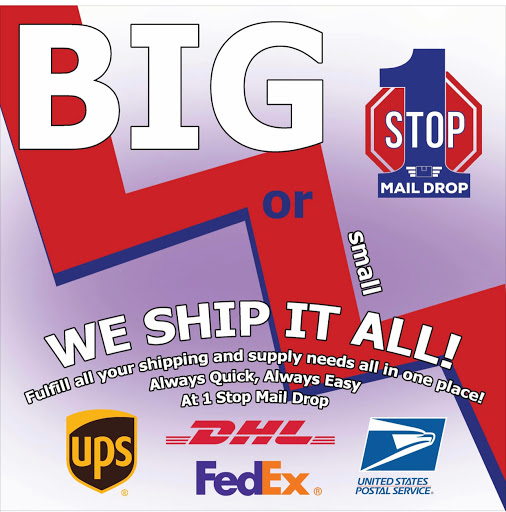 1 STOP MAIL DROP (UPS - DHL- ICS - FEDEX - USPS)