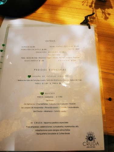 Horarios de CRUDA Amor Natural
