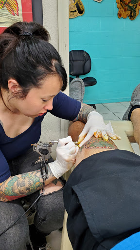 Tattoo Shop «Kingpin Tattoo», reviews and photos, 208 W Veterans Memorial Blvd, Harker Heights, TX 76548, USA