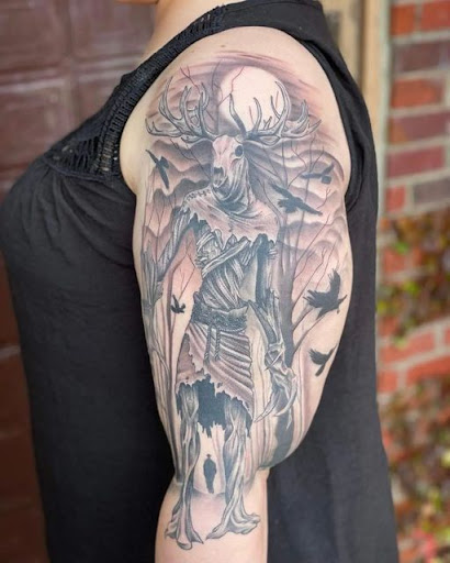 Explore cheetah print tattoos ideas, creative tattoo ideas in Omaha, available at Collective Hive Tattoo