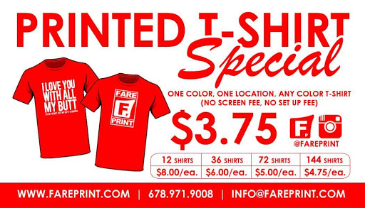 Print Shop «Fare Print», reviews and photos, 3799 Buford Hwy NE, Atlanta, GA 30329, USA