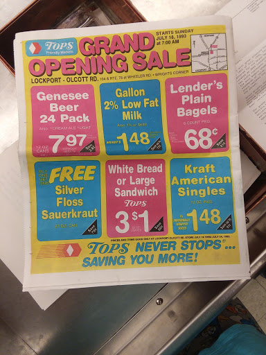 Supermarket «Tops Friendly Markets», reviews and photos, 3949 Lockport Olcott Rd, Lockport, NY 14094, USA