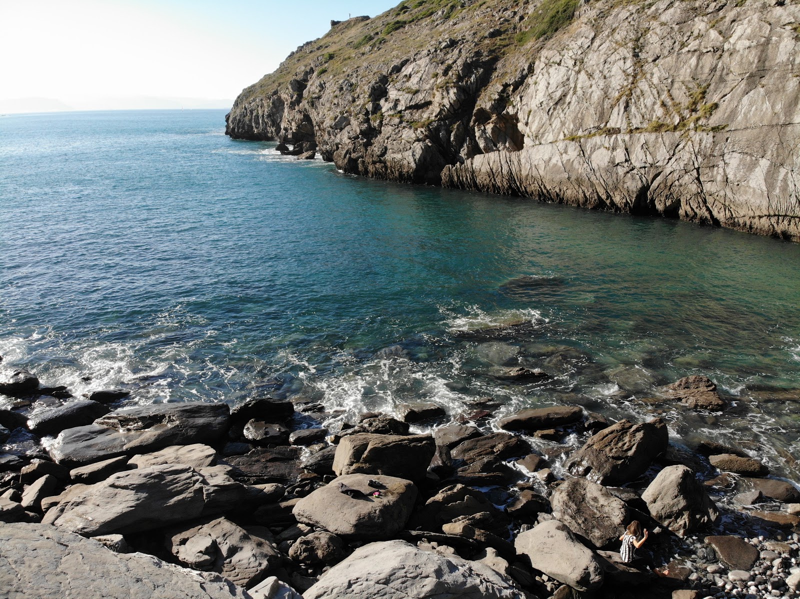 Photo de Cala El Castillito, Gorliz zone sauvage