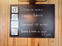 Restaurant La Cabane à Belin-Béliet menu