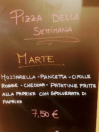 Pizzas à emporter Il Caminetto à Cornate d'Adda (le menu)