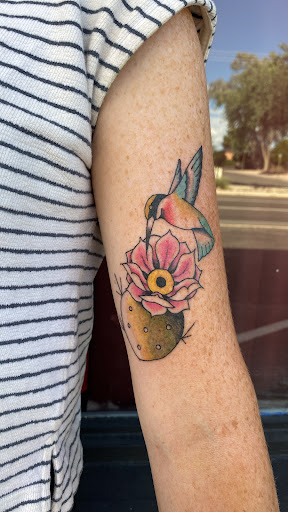 Explore elvis tattoo ideas, creative tattoo ideas in Tucson, available at The Painted Lady Tattoo