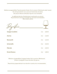Restaurant italien RISTORANTE & PIZZERIA HEXENWEIHER à Donaueschingen (la carte)