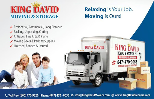 Moving Company «King David Moving & Storage Inc.», reviews and photos, 5704 Reba St, Morton Grove, IL 60053, USA