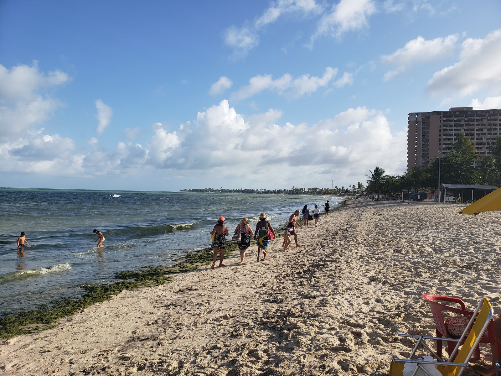 Zdjęcie Praia de Maria Farinha z proste i długie