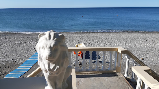 French Riviera beach