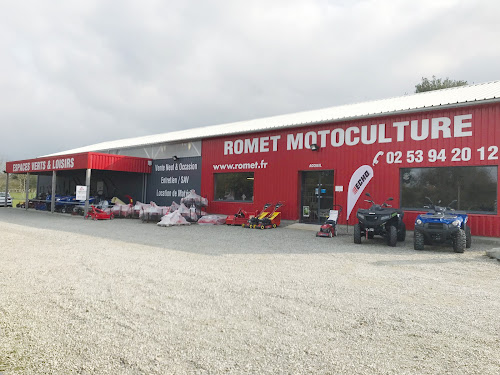 Magasin de matériel de motoculture SARL Romet motoculture Gennes-Longuefuye