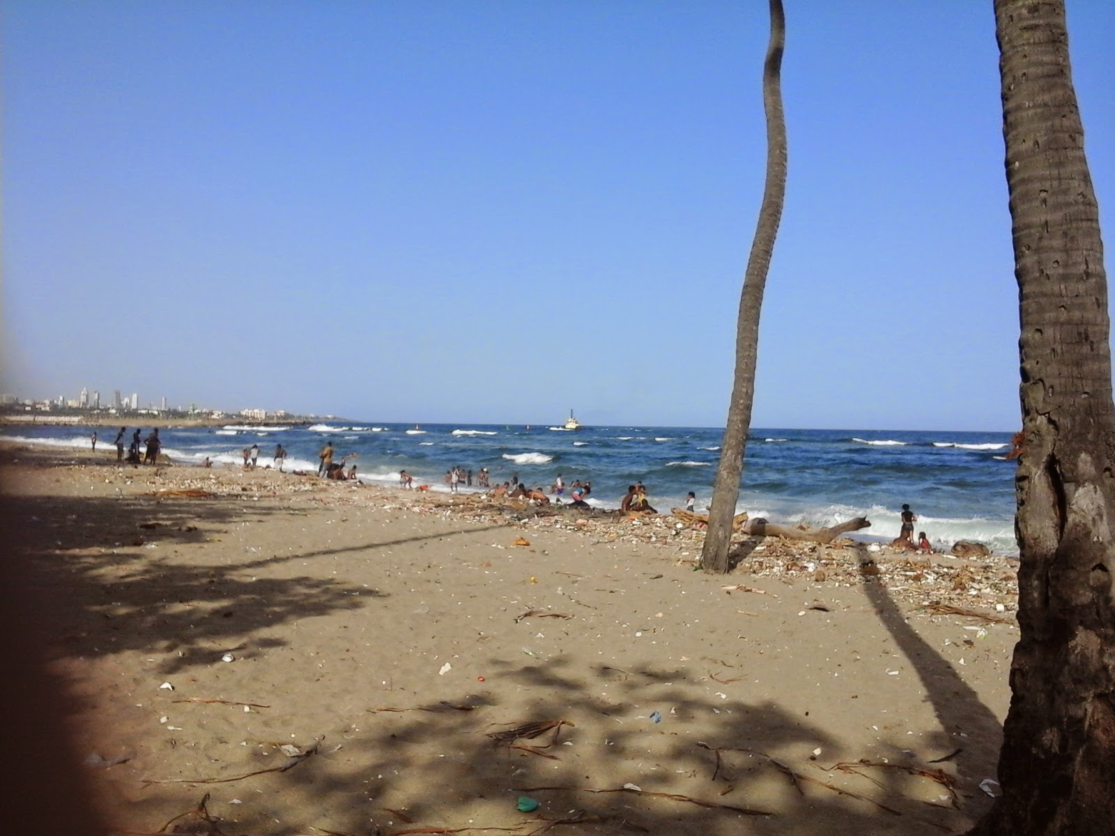 Photo de Gringo beach avec sable gris de surface