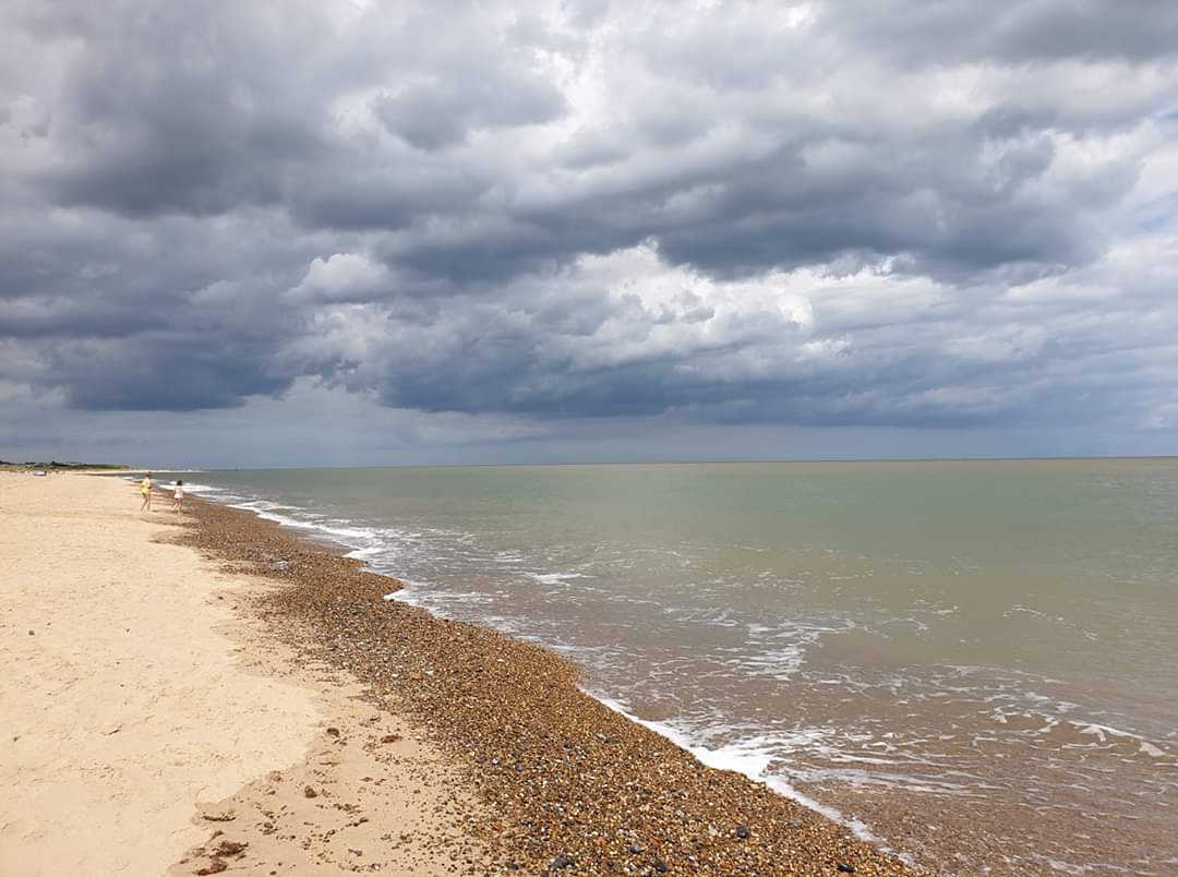 Fotografija Hemsby beach in naselje