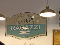 Menu / carte de Da Quei Ragazzi à Florence