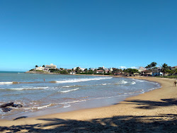 Foto von Liebes Strand mit geräumige bucht