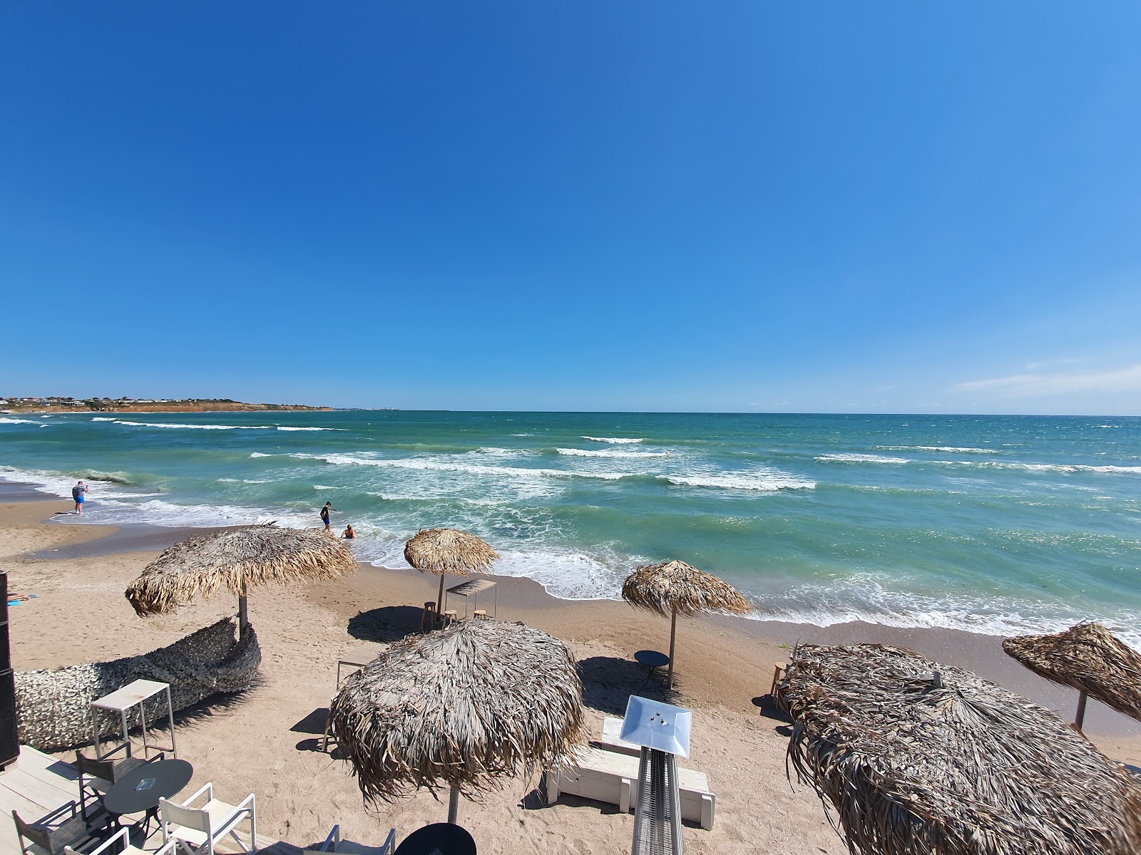 Vama Veche beach'in fotoğrafı kısmen temiz temizlik seviyesi ile