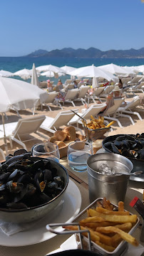 Plats et boissons du Restaurant français Belle Plage - Restaurant Plage à Cannes - n°2