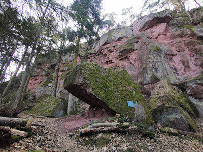 Falaise bergholtz à Bergholtz−Zell