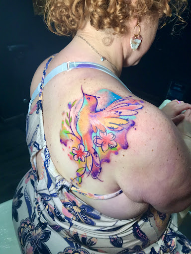 Explore witchy tattoo ideas, creative tattoo ideas in Lake Charles, available at Brand-X Tattoo & Piercing