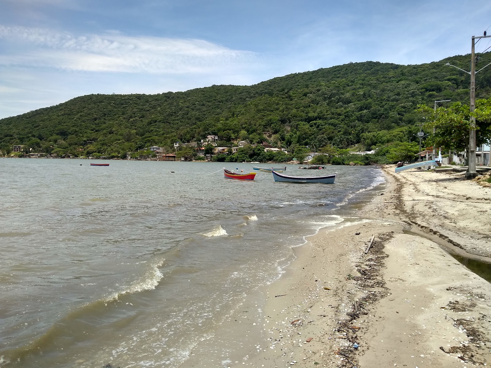 Zdjęcie Praia de Canto z powierzchnią jasny piasek