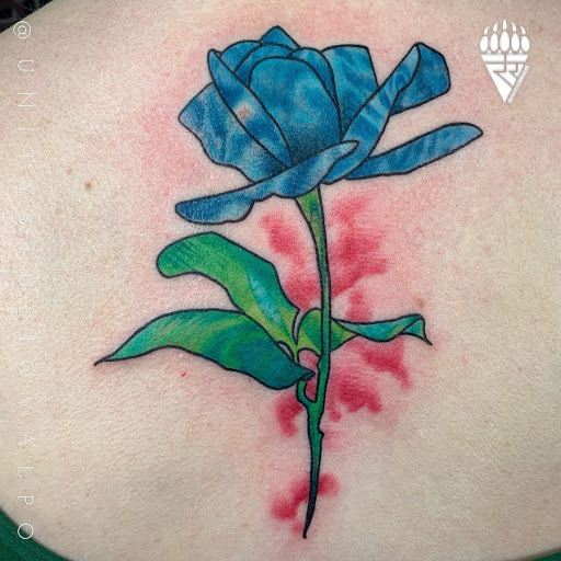 Explore chest tattoo lettering ideas, creative tattoo ideas in Valparaiso, available at Unity Studio