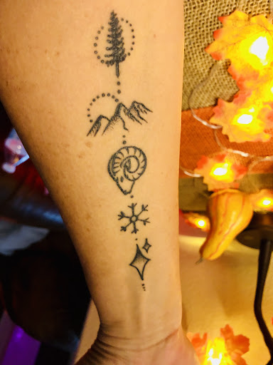 Explore life goes on tattoo ideas, creative tattoo ideas in Buena Vista, available at Ivy League Tattoo Studio