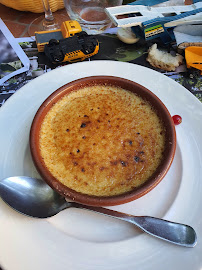 Crème brûlée du Restaurant français La Figuiere Fontaine de Vaucluse - n°1