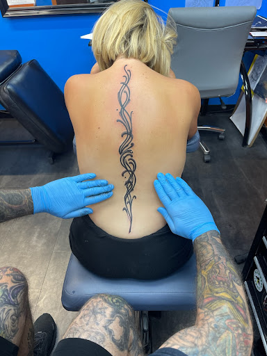 Explore rayquaza tattoo ideas, creative tattoo ideas in Redding, available at DEADLIFT TATTOO