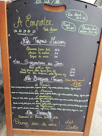 Restaurant Les Docks à Trouville-sur-Mer (la carte)