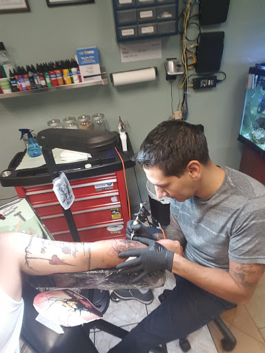 Explore side head tattoo ideas, creative tattoo ideas in Cranford, available at Inklightened Tattoo & Piercing