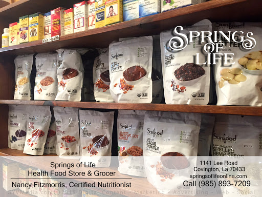 Health Food Store «Springs of Life Cafe and Store», reviews and photos, 1141 N Lee Rd, Covington, LA 70433, USA