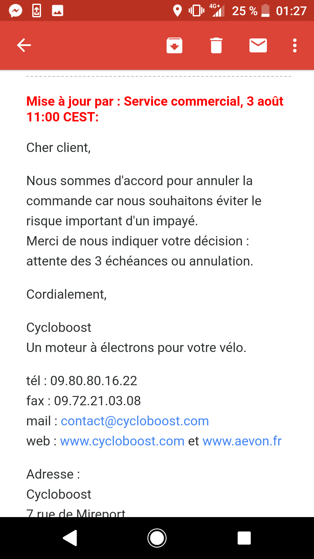 Photo n° 1 de l'avis de Sami.j fait le 05/08/2018 à 23:05