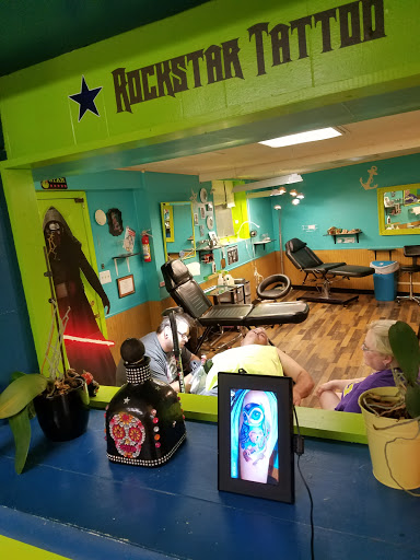 Explore angel tattoo sleeve ideas, creative tattoo ideas in Washington, available at Rockstar Tattoo and Piercing Studio LLC