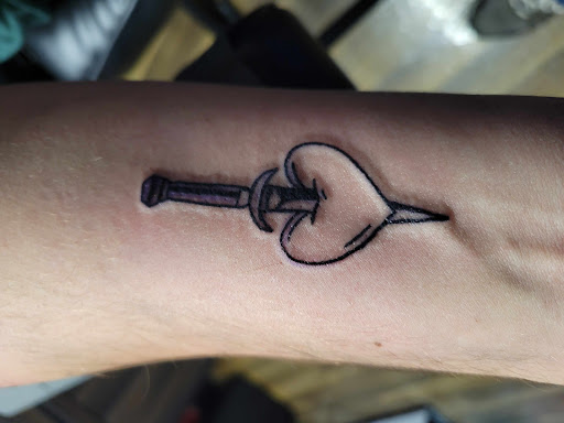Explore brooklyn name tattoo ideas, creative tattoo ideas in Arcade, available at 98 South Tattoo and Piercing