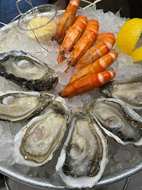 Huître du Restaurant de fruits de mer CHEZ ANTONIN - Écailler aux Halles de Lyon Paul Bocuse - n°8